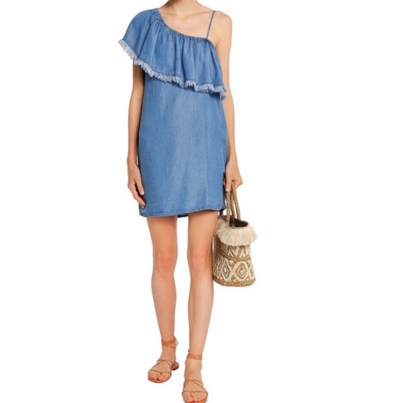Splendid Dresses & Skirts - NEW Splendid One Shoulder Chambray dress